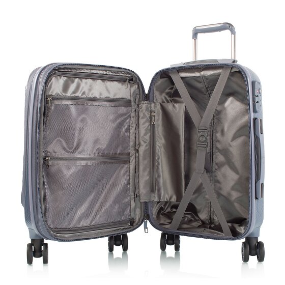 Heys Vantage 4 wielen Cabinewagen S 55 cm met uitbreidingsplooi