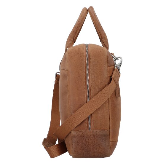 Plevier Urban Koffer Leer 43 cm Laptop compartiment