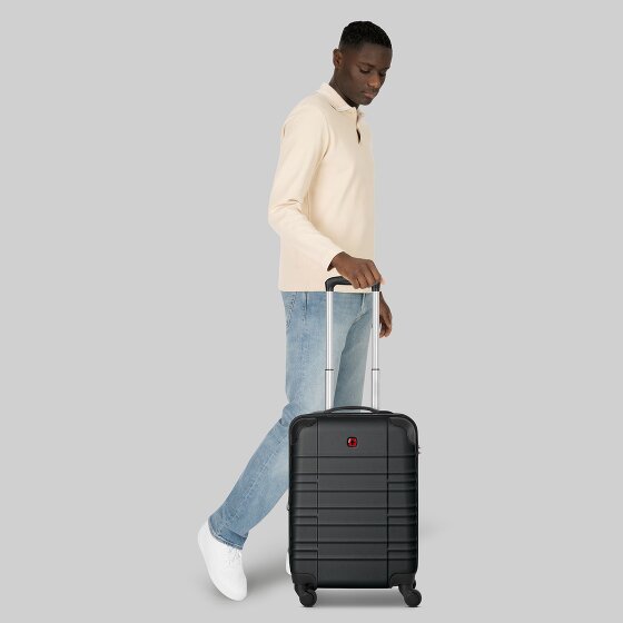 Wenger Amplar Evo 4 wielen Cabinewagen S 53 cm met uitbreidingsplooi