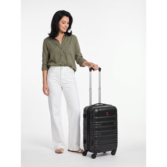 Wenger Amplar Evo 4 wielen Cabinewagen S 53 cm met uitbreidingsplooi