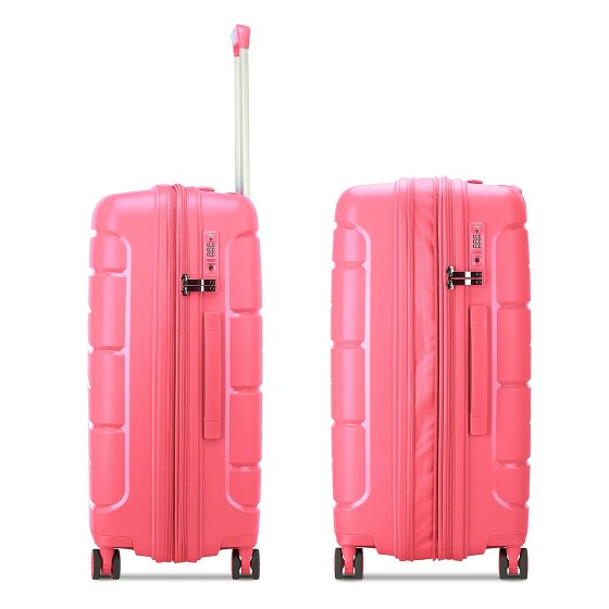 MODO by Roncato Starlight 3.0 4 wielen Trolley 66 cm met uitbreidingsplooi