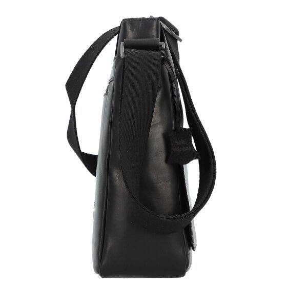 Greenburry Pure Black Boodschapper Leer 37 cm