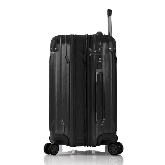 Heys Xtrak 4 wielen Cabinewagen S 55 cm met uitbreidingsplooi