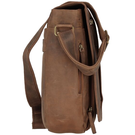 Greenland Nature Montenegro Messenger Leer 40 cm Laptopcompartiment