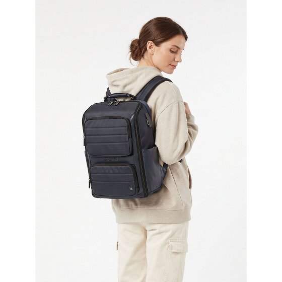 Piquadro Oberon Dagrugzak RFID-bescherming 48 cm Laptopvak