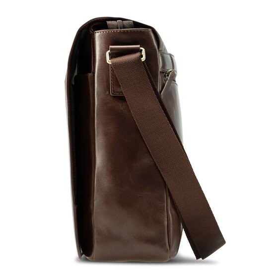 Jost Skagen Aktetas Messenger Leer 38 cm Laptop compartiment