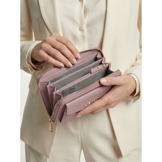 Lazarotti Bologna Leren Zip-Around Portemonnee Mobiel Telefoonhoesje Leer 19 cm