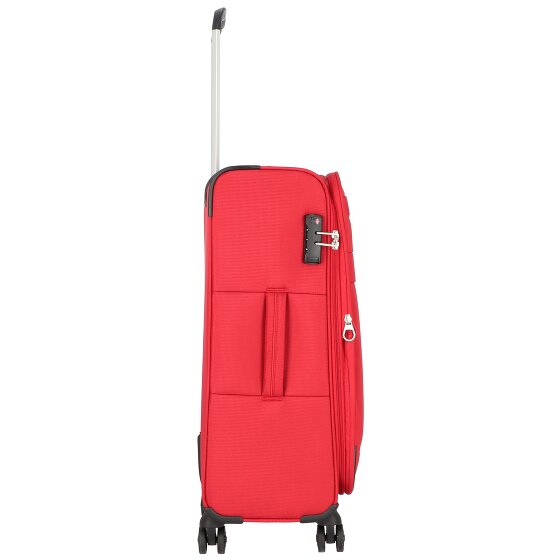 Worldpack Dublin 4 wielen Kofferset 3-delig met uitbreidingsplooi