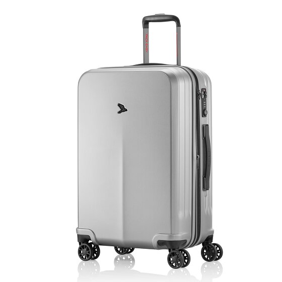 Pack Easy Genius 4 wielen Trolley M 66 cm met uitbreidingsplooi
