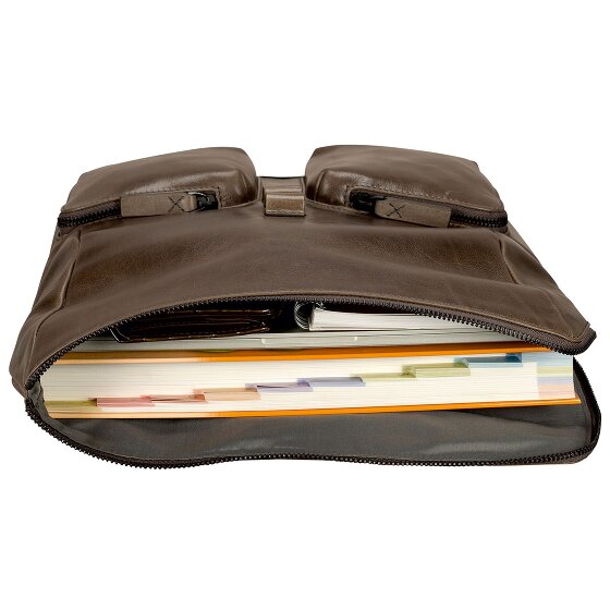 Leonhard Heyden Porto Schoudertas Leer 32 cm