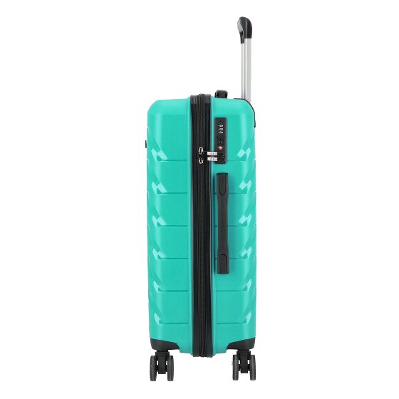 d&n Travel Line 4100 4 wielen Kofferset 3-delig