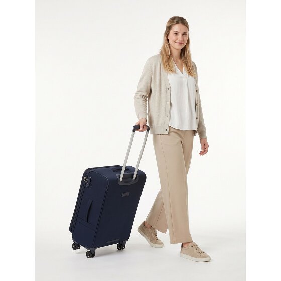 Samsonite Base Boost 4 wielen Trolley 66 cm met uitbreidingsplooi