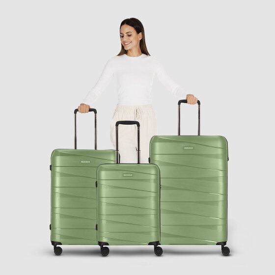 Redolz Essentials 10 3-SET 4 wielen Kofferset 3-delig