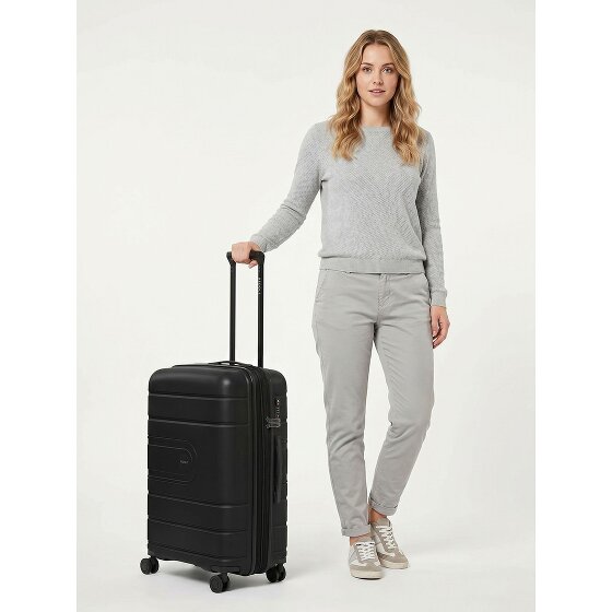 Redolz Essentials 11 4 wielen Trolley 66 cm met uitbreidingsplooi