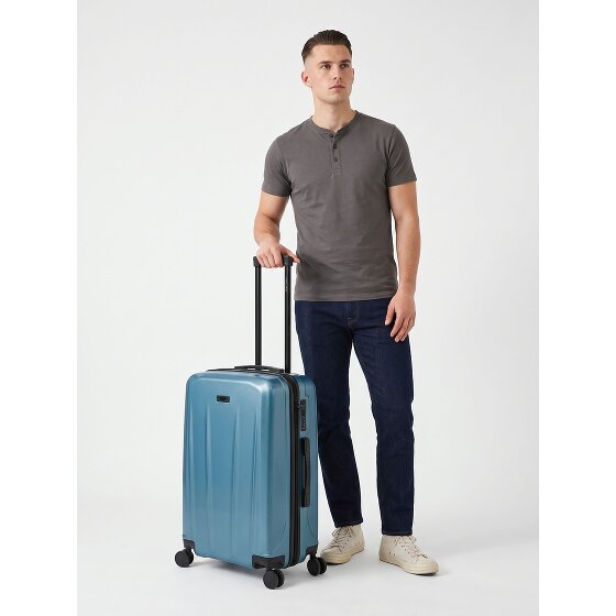 Police New York 4 wielen Trolley M 62 cm met uitbreidingsplooi