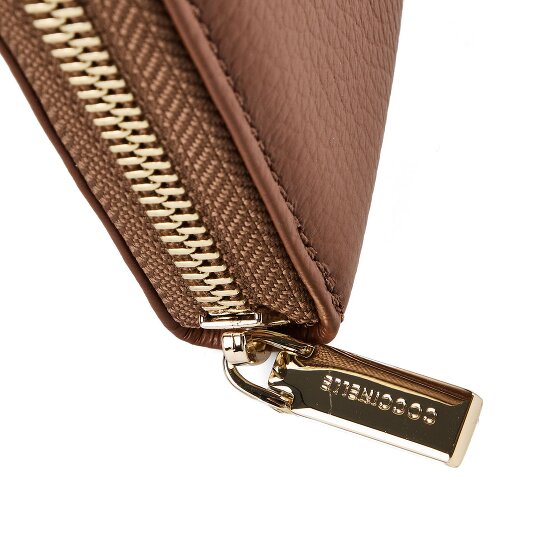 Coccinelle Metallic Soft Portemonnee Leder 10 cm
