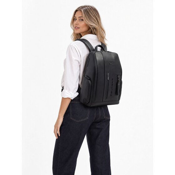 Piquadro Urban Dagrugzak RFID-bescherming Leder 46 cm Laptopvak
