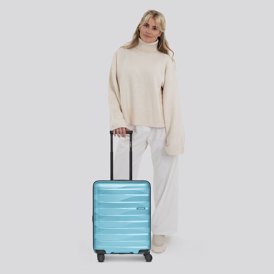 Bergpfeil Travel 4-wiel cabine trolley S 55 cm met uitbreidingsplooi