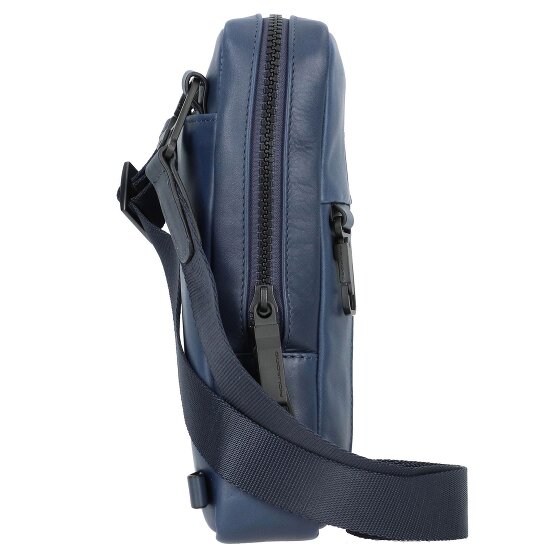 Piquadro Finn Schoudertas Leer 18 cm