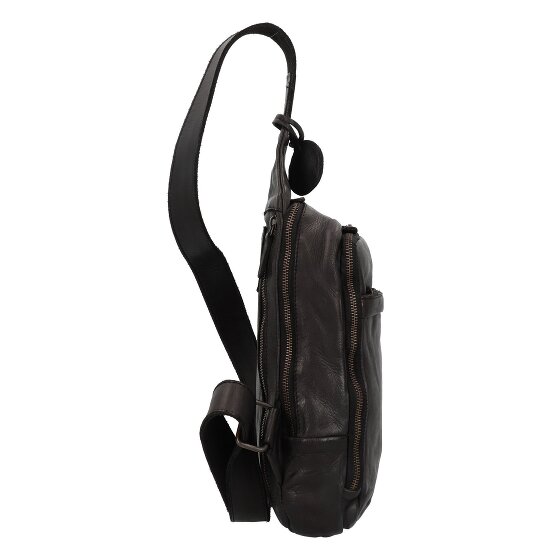 Harbour 2nd Phoenix schoudertas leer 33 cm