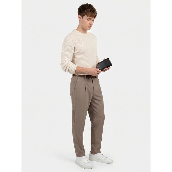 oxmox Leather Portemonnee RFID-bescherming Leder 13 cm