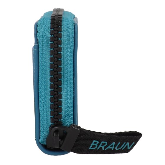 Braun Büffel Capri Portemonnee RFID-bescherming Leer 11 cm