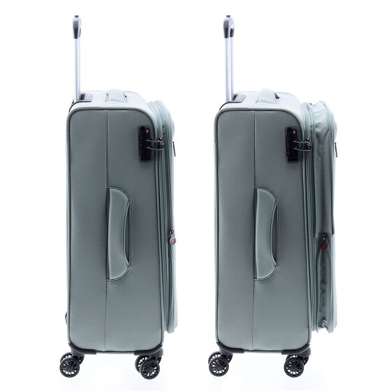 Gladiator 3700 4 wielen Trolley 66 cm met uitbreidingsplooi