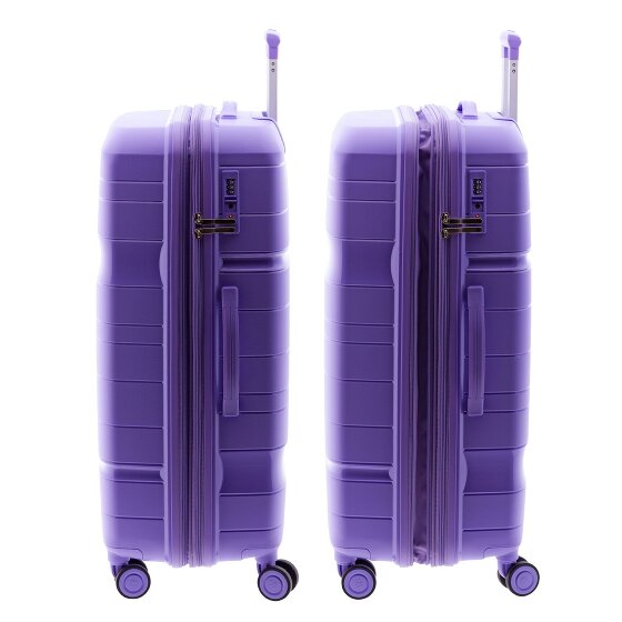 Gladiator 3800 4 wielen Trolley 77 cm met uitbreidingsplooi