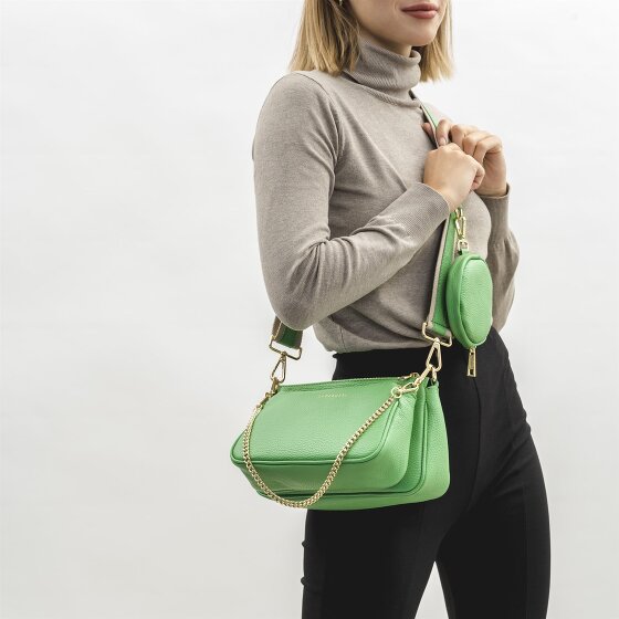 Lazarotti Milano Leren Schoudertas 23 cm