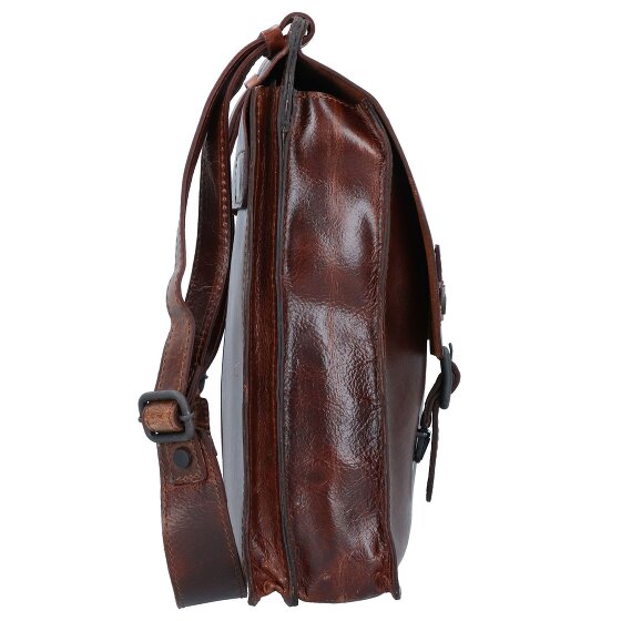 Harold's Aberdeen Boodschapper Leer 37 cm Laptop compartiment