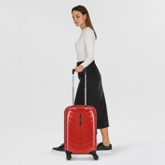 Samsonite Attrix 4 wielen Cabinewagen 55 cm met uitbreidingsplooi