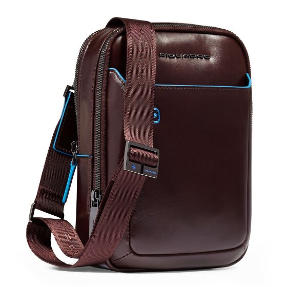 Piquadro Blue Square Mini tas Schoudertas Leer 17 cm