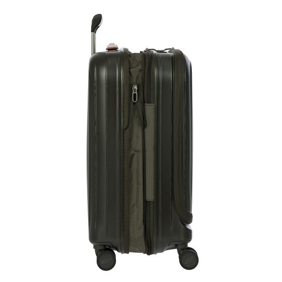 Bric's Taormina 4 wielen Trolley S 57 cm met uitbreidingsplooi