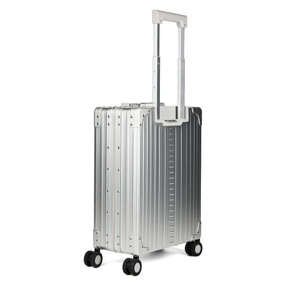 Aleon Business-Cabinewagen met 4 wielen, Aluminium, 55 cm