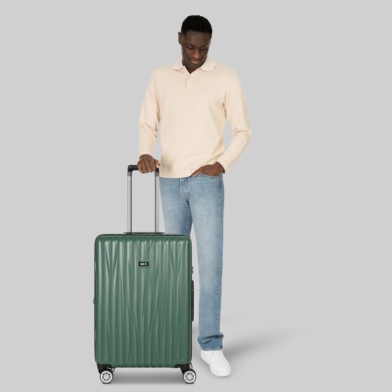 Bric's Cervia 2.0 4 wielen Trolley M 69 cm met uitbreidingsplooi