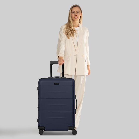 Police London 4 wielen Trolley 64 cm met uitbreidingsplooi