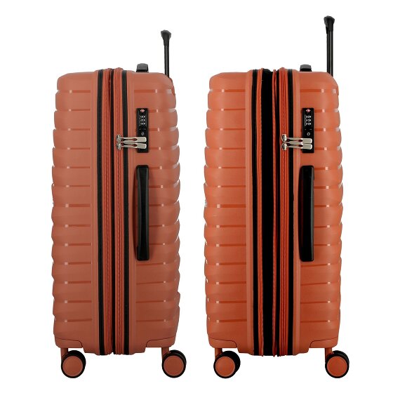 Jump Xwave 4 wielen Trolley 66 cm met uitbreidingsplooi