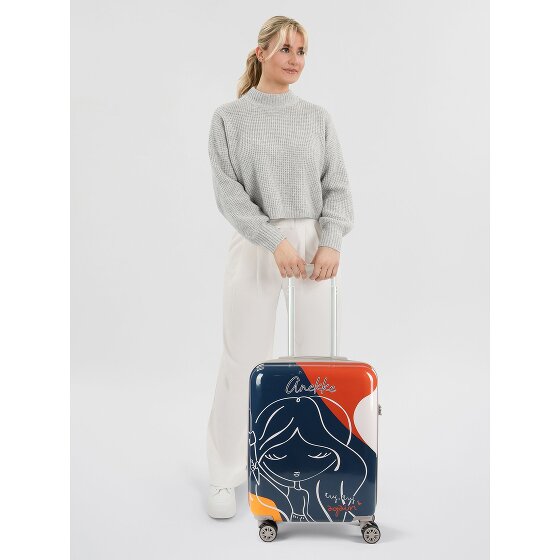 Anekke Eikon 4 wielen Cabinewagen 55 cm met uitbreidingsplooi