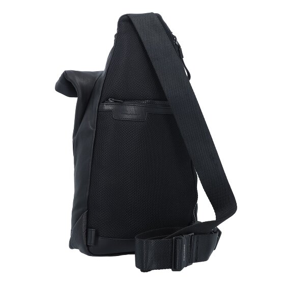 Piquadro Harper Schoudertas RFID Leer 38 cm