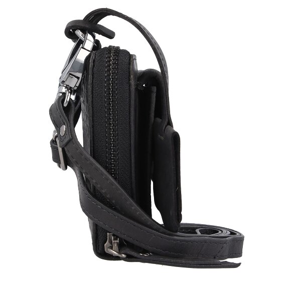 Burkely Casual Carly mobiele tas RFID Leer 21 cm