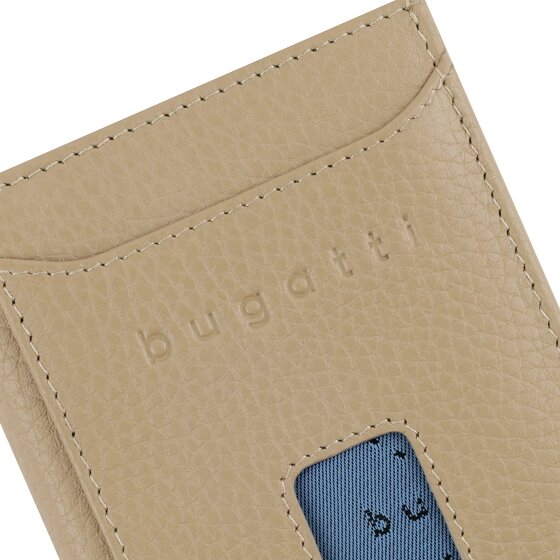 bugatti Secure Slim Portemonnee RFID-bescherming Leer 8 cm