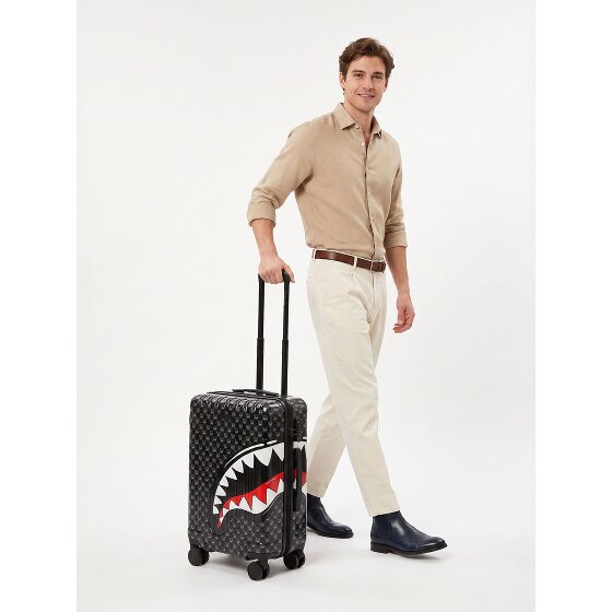 Sprayground Sharks In Paris 4 wielen Cabinewagen 54 cm