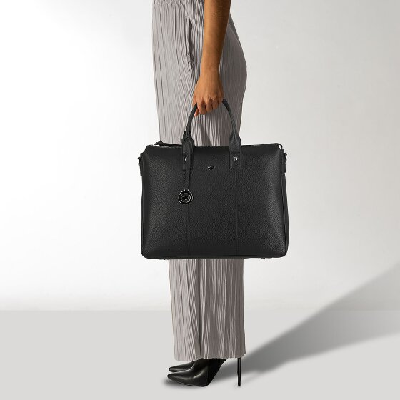 Braun Büffel Hanna Shopper Tas Leer 39 cm Laptop compartiment