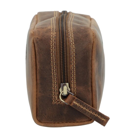 Greenburry Vintage Potloodetui Leer 21 cm