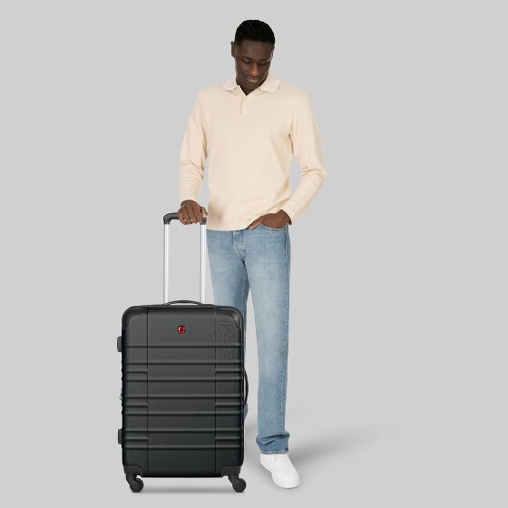 Wenger Amplar Evo 4 wielen Trolley M 65 cm met uitbreidingsplooi