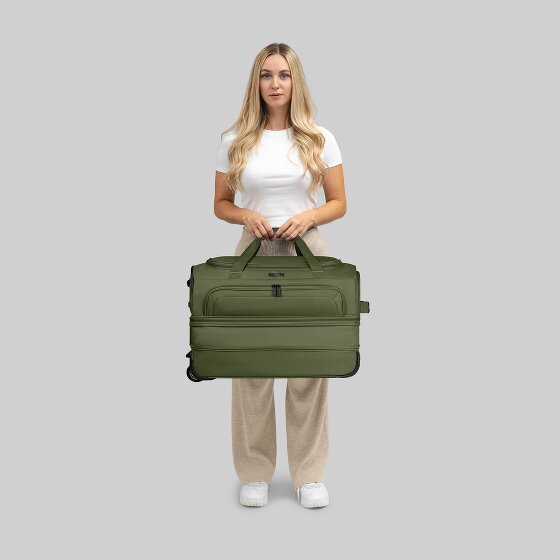 Redolz Duffle Essentials 2-wiel reistas 55 cm M met uitbreidingsflap