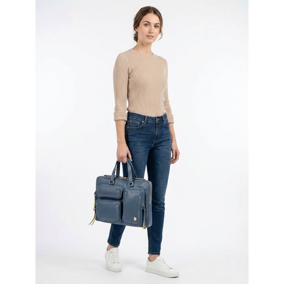 DuDu Pocket Aktentas Leder 36 cm Laptopvak