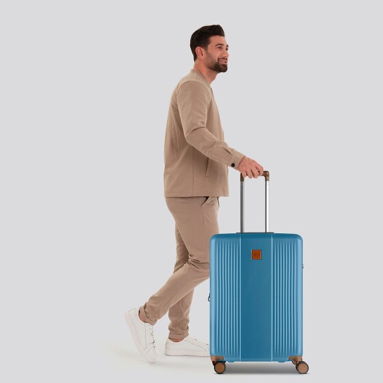 Bric's Ferrara 4 wielen Trolley M 67 cm met uitbreidingsplooi