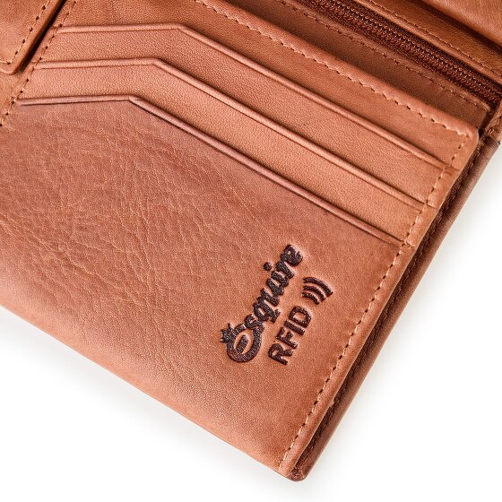 Esquire Chicago Portemonnee Leer 13 cm