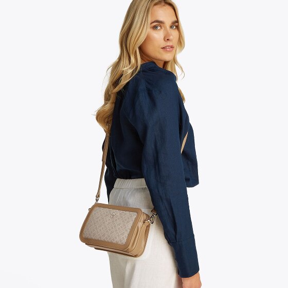 Tommy Hilfiger TH Jacquard Schoudertas 20.5 cm